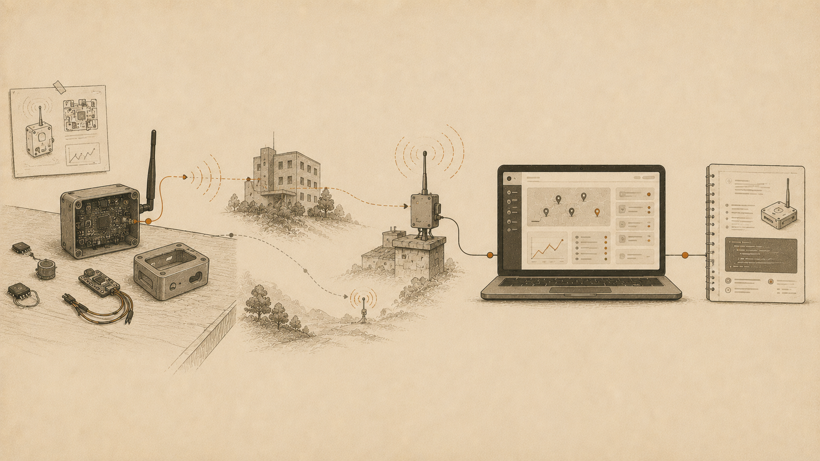 ilustrasi antares iot platform ecosystem