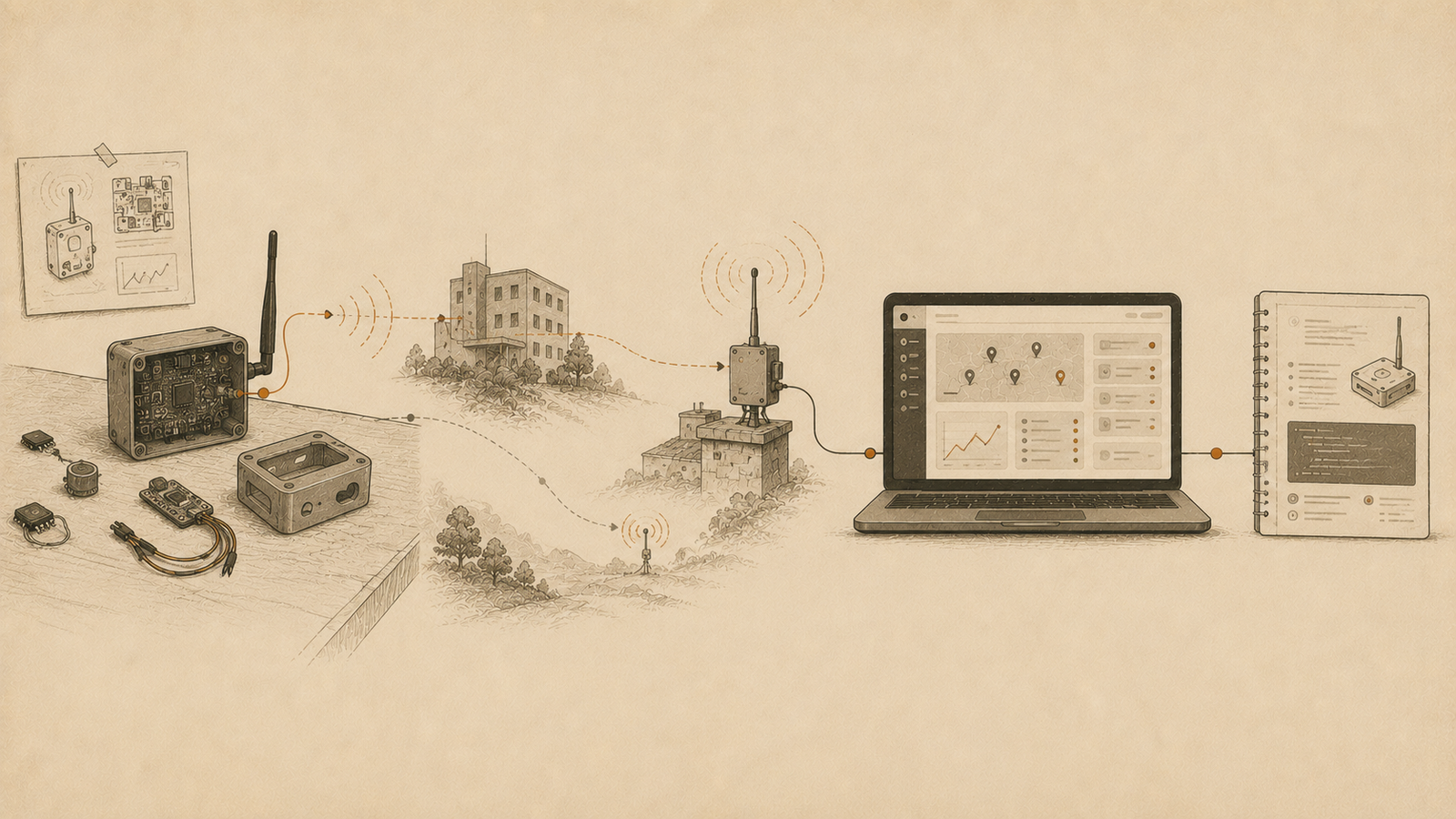 ilustrasi antares iot platform ecosystem