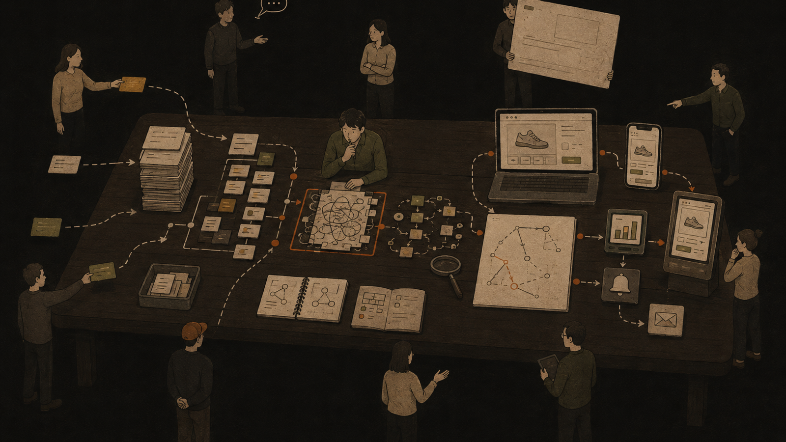 ilustrasi product manager